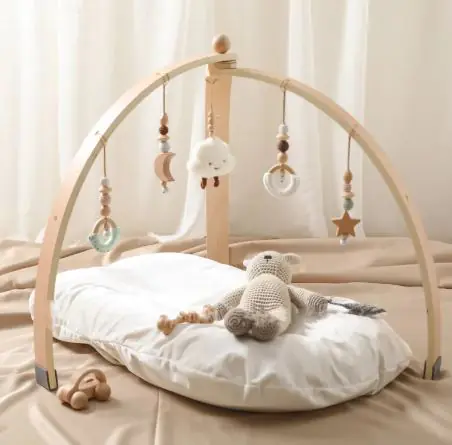 Wooden Baby Gym — view 2