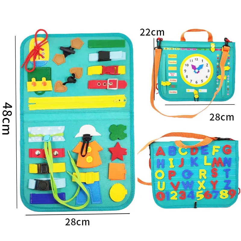 Toddler Busy Board — view 2