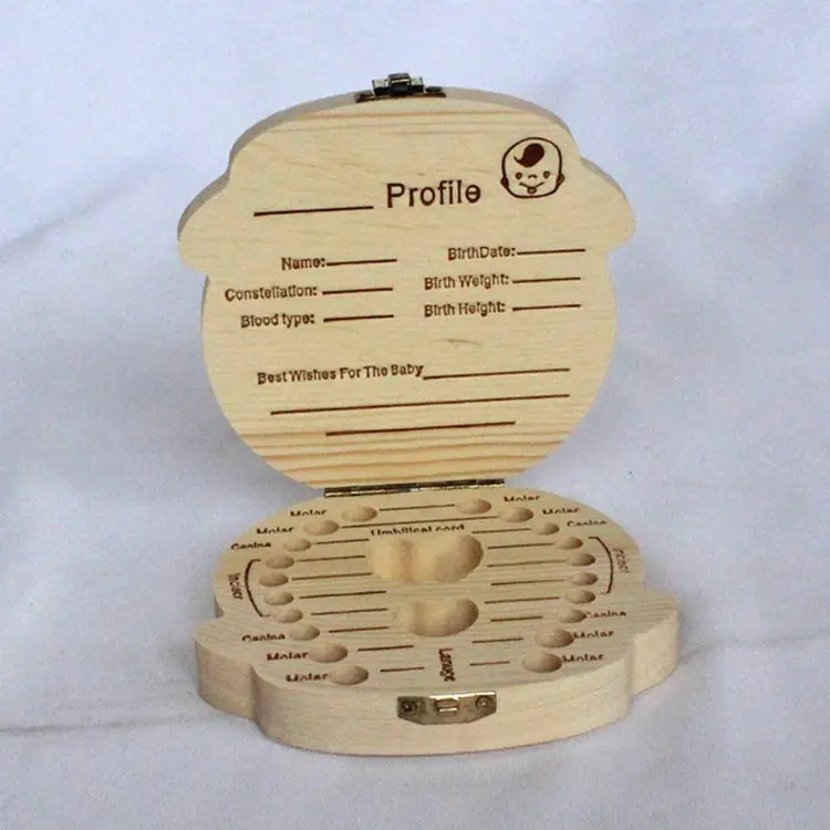 First Tooth & Hair Keepsake Box — view 2