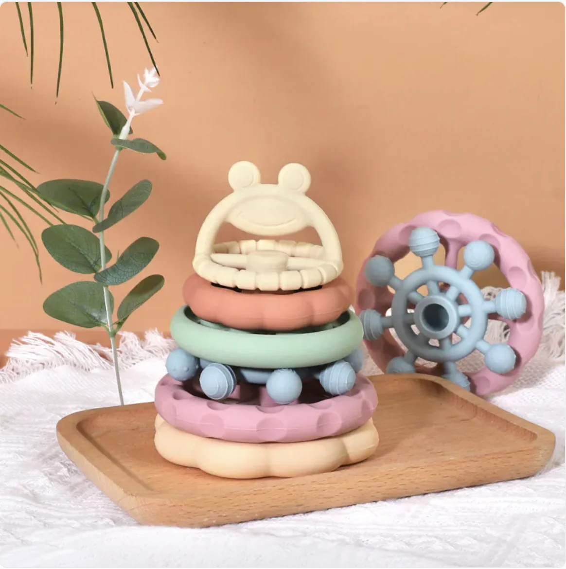 Silicone Stacking Toy — view 5