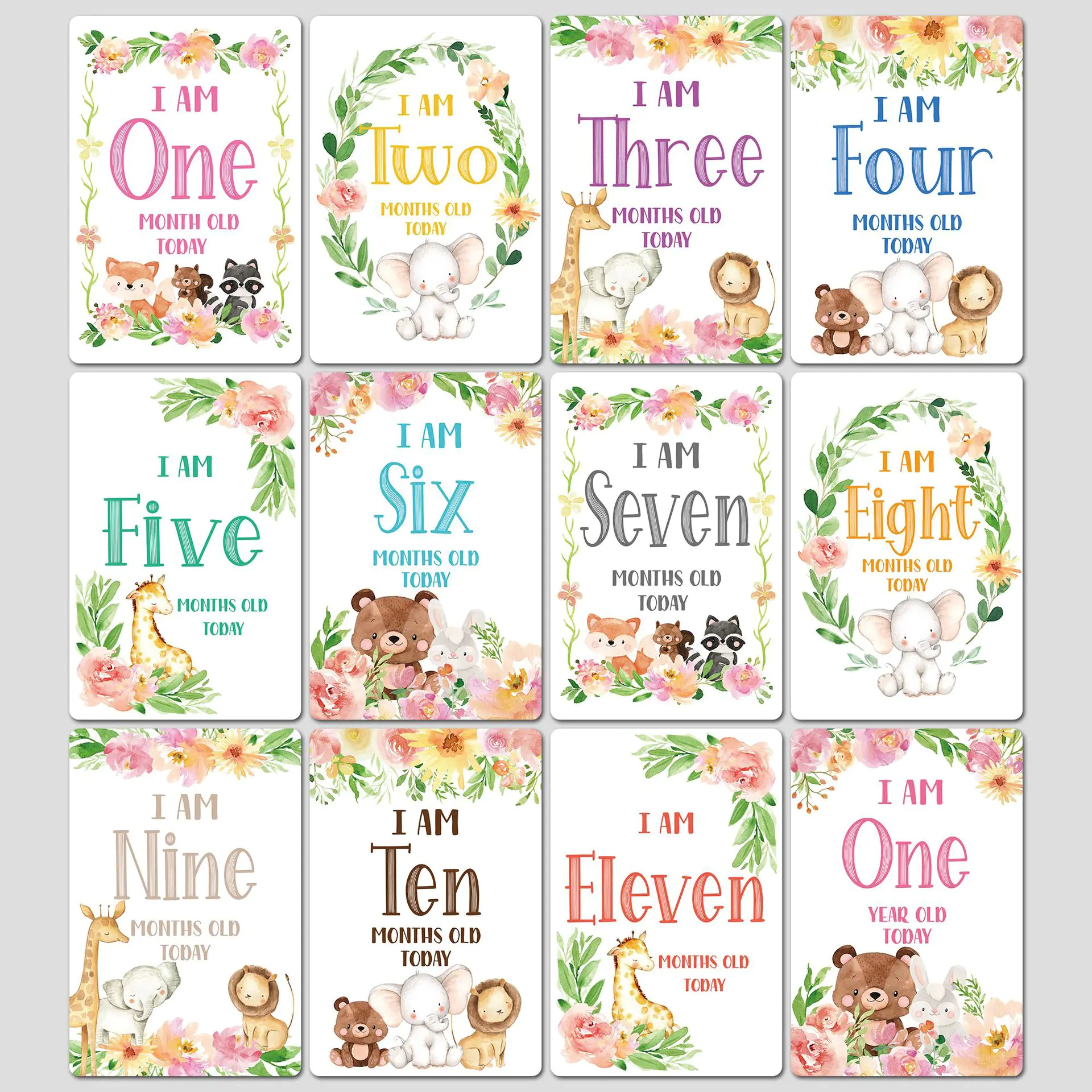 Milestone Cards, Set of 12 — view 3