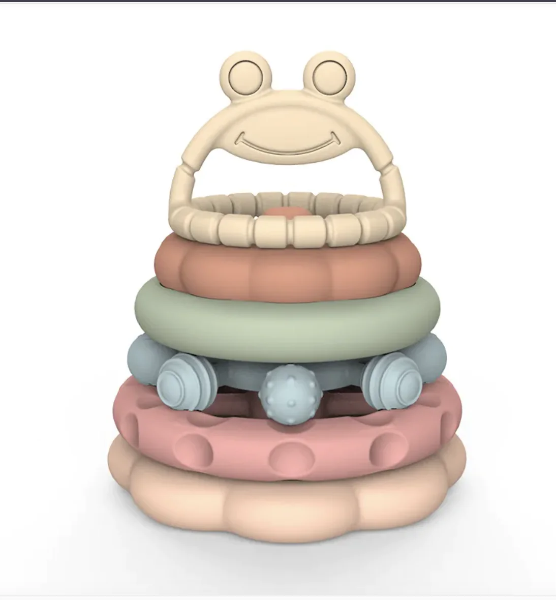 Silicone Stacking Toy — view 2