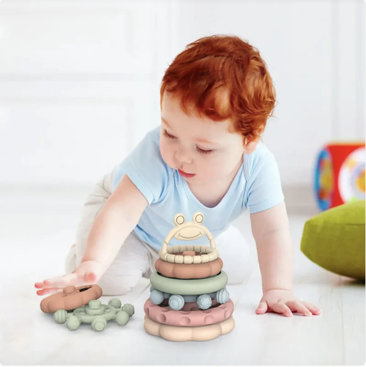 Silicone Stacking Toy — view 3